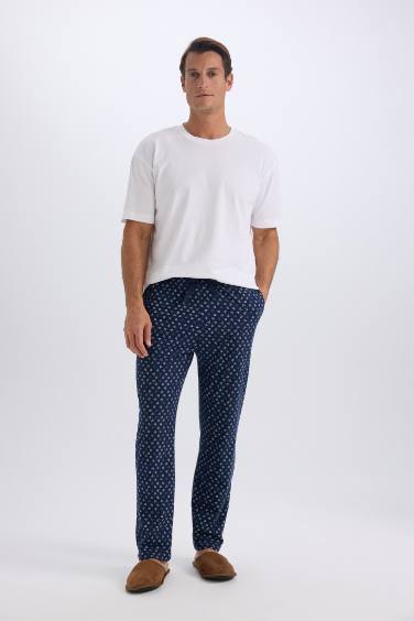 Pantalon de pyjama à motifs avec poches Coupe régulière