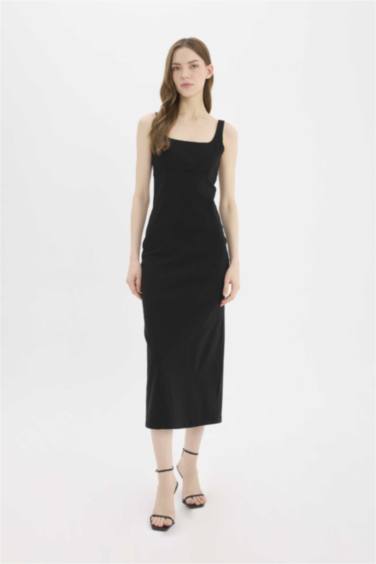 فستان طويل بوديكون بياخة U