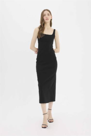 فستان طويل بوديكون بياخة U