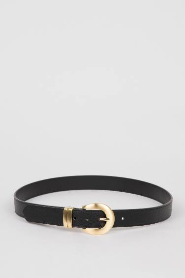 حزام نسائي جلد صناعي