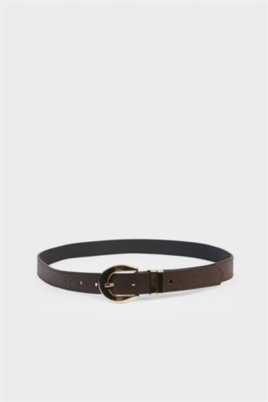 حزام نسائي جلد صناعي