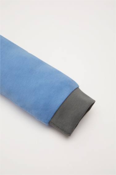 Pijama Takım Araç Baskılı Uzun Kollu Üst Beli Lastikli Uzun Alt Erkek Bebek