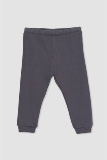 طقم بيجاما بيبي اولادي قصة عادية بطبعة نجم - قطعتين