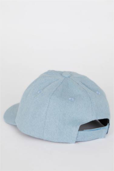 شفقة كاب جينز مطرز بيبي ولادي