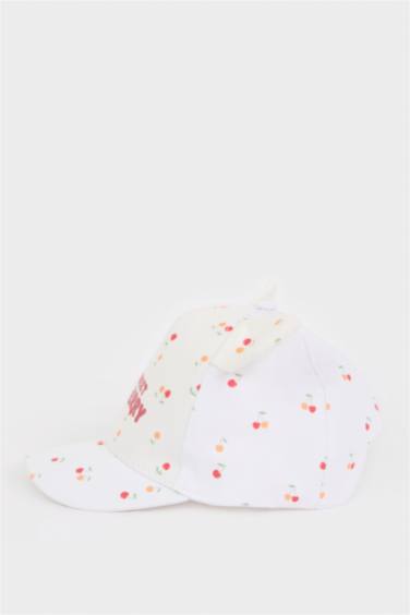 شفقة كاب بناتي قطن مطبوع