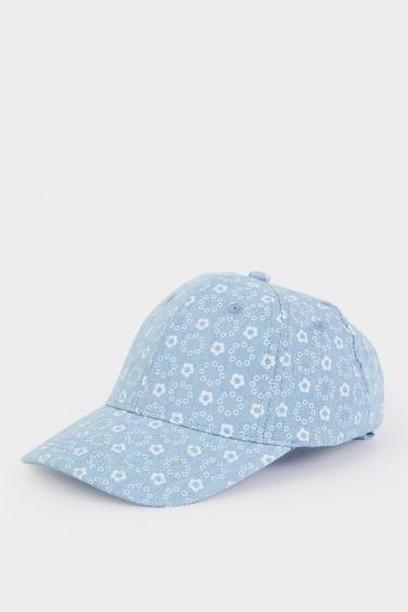 Girl Printed Cotton Cap