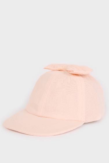 Baby Girl Muslin Cap