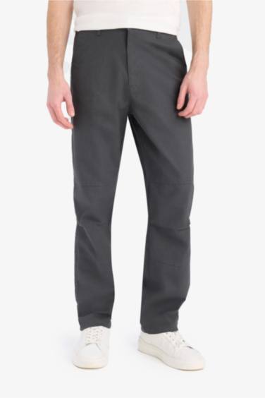 Широкие и свободные летние брюки с тремя карманами