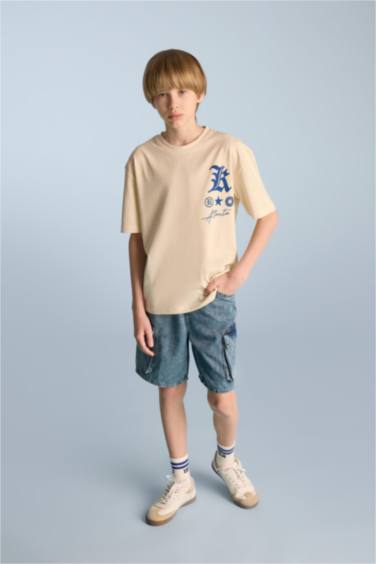 Шорты из джинсовой ткани для мальчика