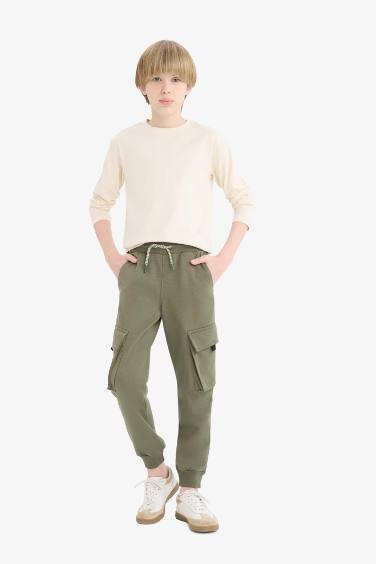 Pantalon de Jogging avec poches cargo pour garçon