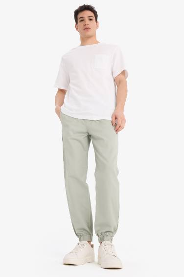 Jogger Slim Fit Gabardine Trousers