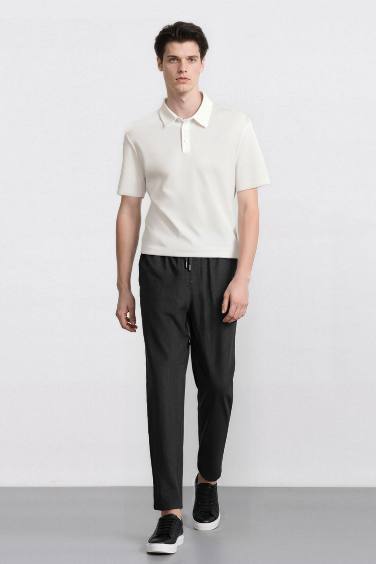 jogger Regular Hem Trousers