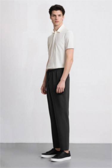 jogger Regular Hem Trousers