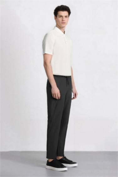 jogger Regular Hem Trousers