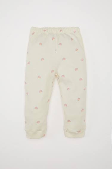 بيجاما برقبة مستديرة من قطعتين