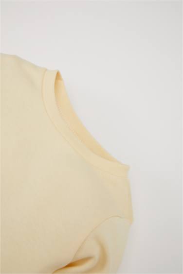 بيجاما برقبة مستديرة من قطعتين