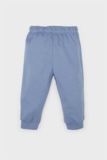 طقم بيجاما بيبي اولادي قصة عادية وكم طويل - قطعتين