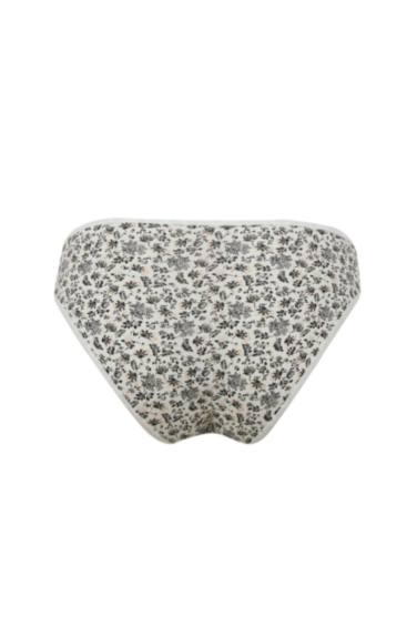 Desenli 3'lü Paketli Slip Külot-Fall in Love