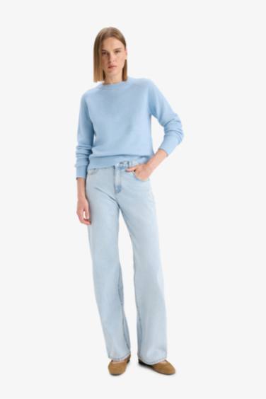 Regular Fit Basic Soft Touch Soft Knit Pullover