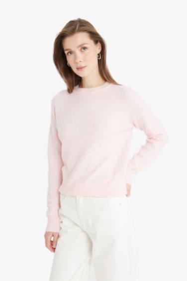 Regular Fit Basic Soft Touch Soft Knit Pullover