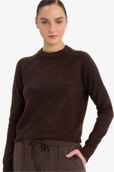 Свитер Regular Fit с круглым вырезом