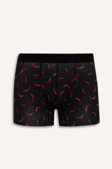 Lot de 3 Boxers imprimés fruits Coupe régulière