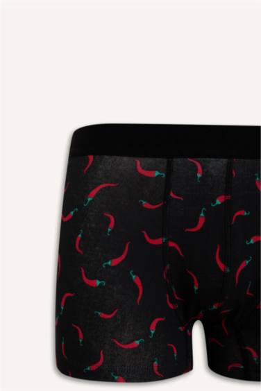 Lot de 3 Boxers imprimés fruits Coupe régulière