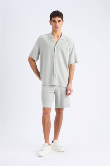 Летние шорты Relax Fit из смеси льна