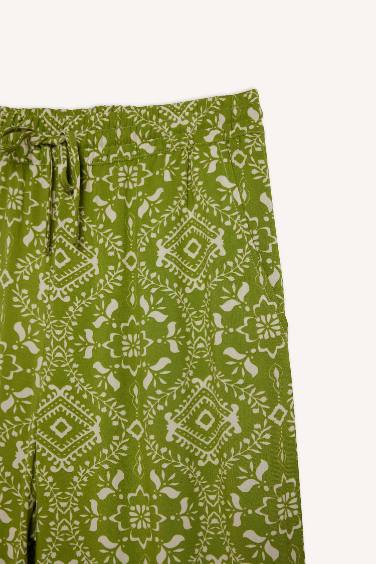 Regular Fit Regular Hem Trousers