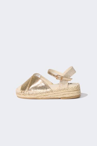 Girl Faux Leather Ballerina Flat Shoes