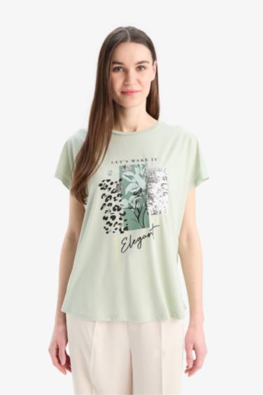 Crew Neck Short Sleeve T-Shirt