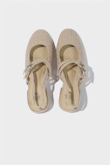 Kadın Düz Taban Balerin Sandalet - Görsel 6