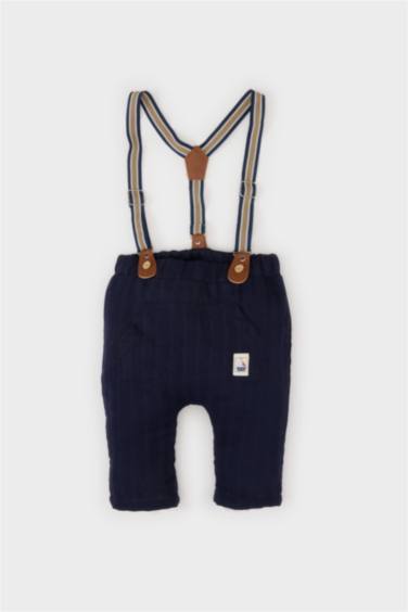 Baby Boy Suspender and Pants 2 Piece Set