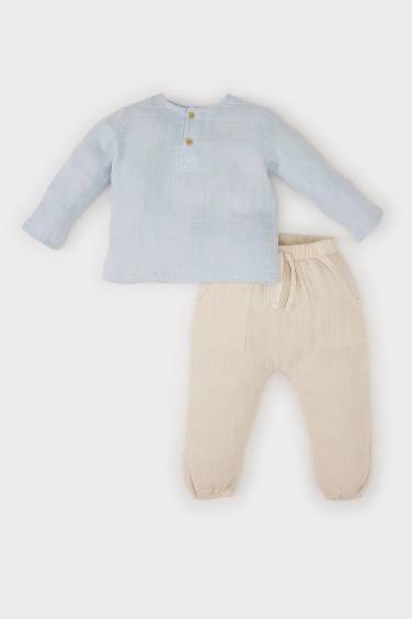 Ensemble de Top à manches longues et pantalon pour bébé garçon