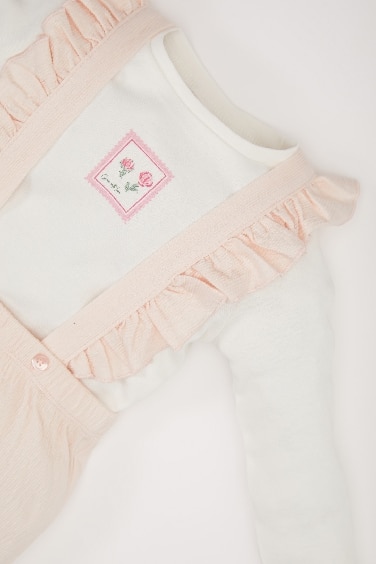 Baby Girl Floral T-Shirt Jumpsuit 2 Piece