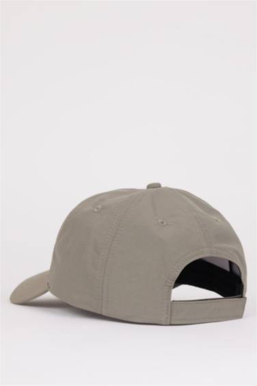 Erkek Etiket Baskılı Dokuma Beyzbol Basketbol Şapkası - Görsel 5