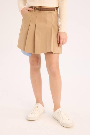 Girl Gabardine Skirt