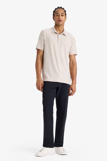 DeFactoFit Standard Fit Sports Polo T-Shirt