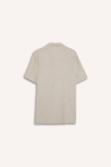 Standart Fıt Kısa Kollu Polo Tişört - Görsel 10