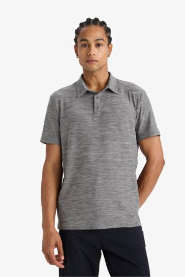 DeFactoFit Standard Fit Sports Polo T-Shirt