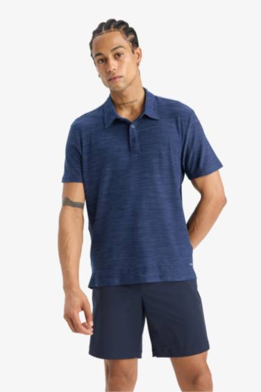 DeFactoFit Standard Fit Sports Polo T-Shirt