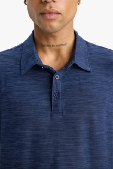 Standart Fıt Kısa Kollu Polo Tişört - Görsel 5