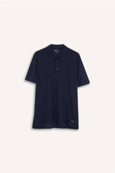 Standart Fıt Kısa Kollu Polo Tişört - Görsel 8