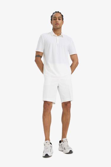 DeFactoFit Standard Fit Sports Polo T-Shirt
