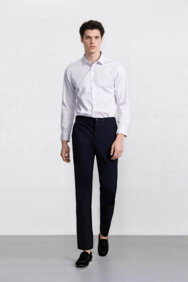 DeFactoFit Slim Fit Dar Kesim Standart Paça Esnek Multifonksiyonel Dokuma Sporcu Pantolon