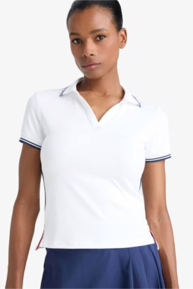 DeFactoFit Standart Fit Polo Yaka Sporcu Kısa Kollu Tişört