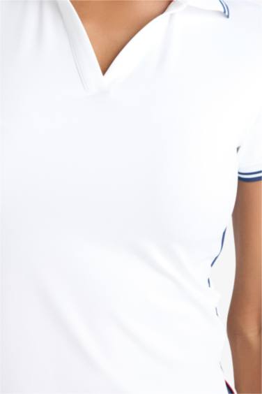 DeFactoFit Standart Fit Polo Yaka Sporcu Kısa Kollu Tişört