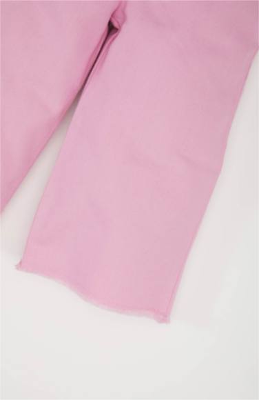 Baby Girl Wide Leg Gabardine Pants