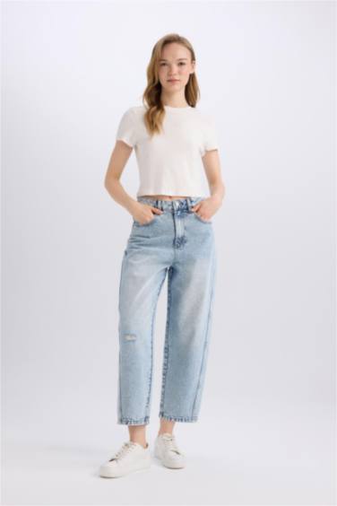 каррот пішімді деним Шалбар