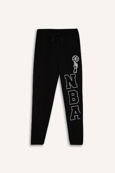 Erkek Çocuk NBA Wordmark Beli Lastikli Eşofman Altı